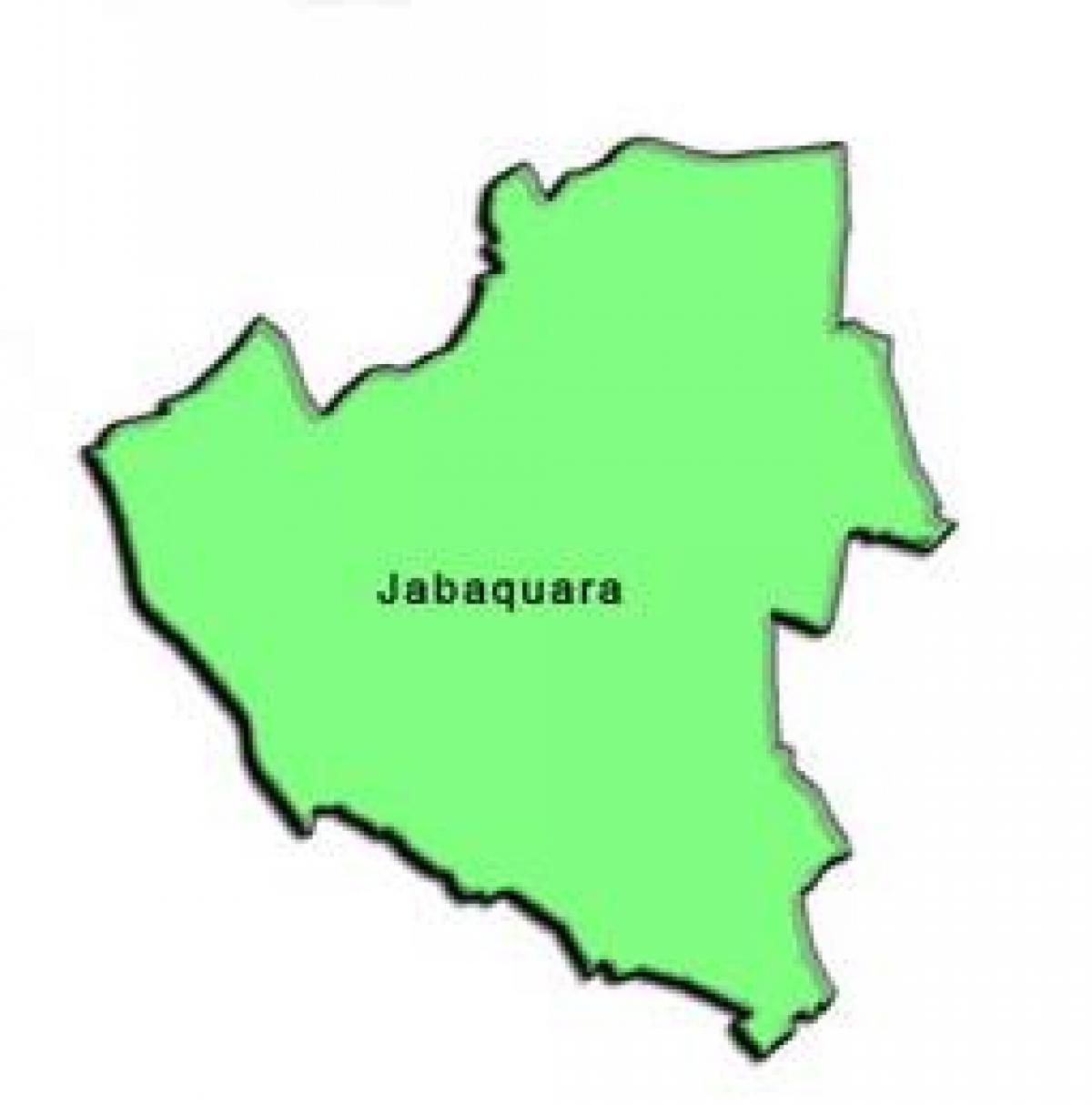 Χάρτης της Jabaquara υπο-νομού