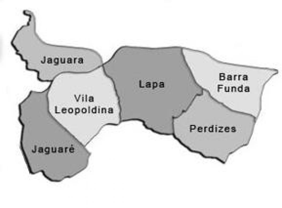 Χάρτης του Λάππα υπο-νομού