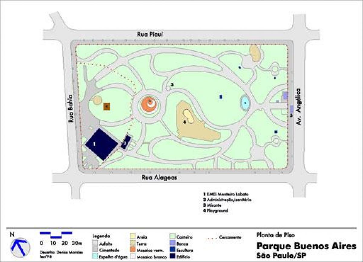 Χάρτης του Μπουένος Άιρες, Σάο Πάολο πάρκο
