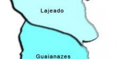 Χάρτης της Guaianases υπο-νομού
