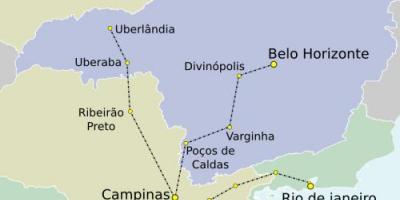 Χάρτης του Σάο Πάολο TAV