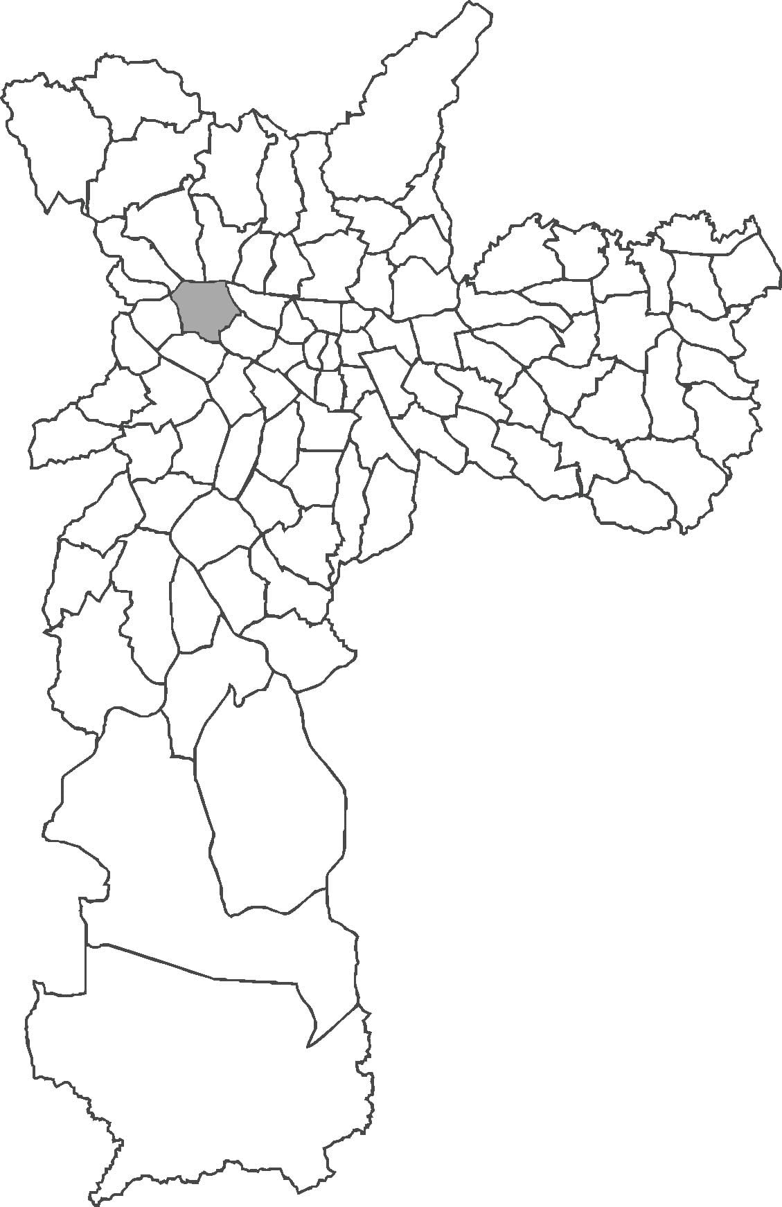 Χάρτης της περιοχή Lapa