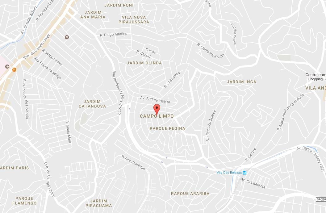 Χάρτης της Campo Limpo Σάο Πάολο