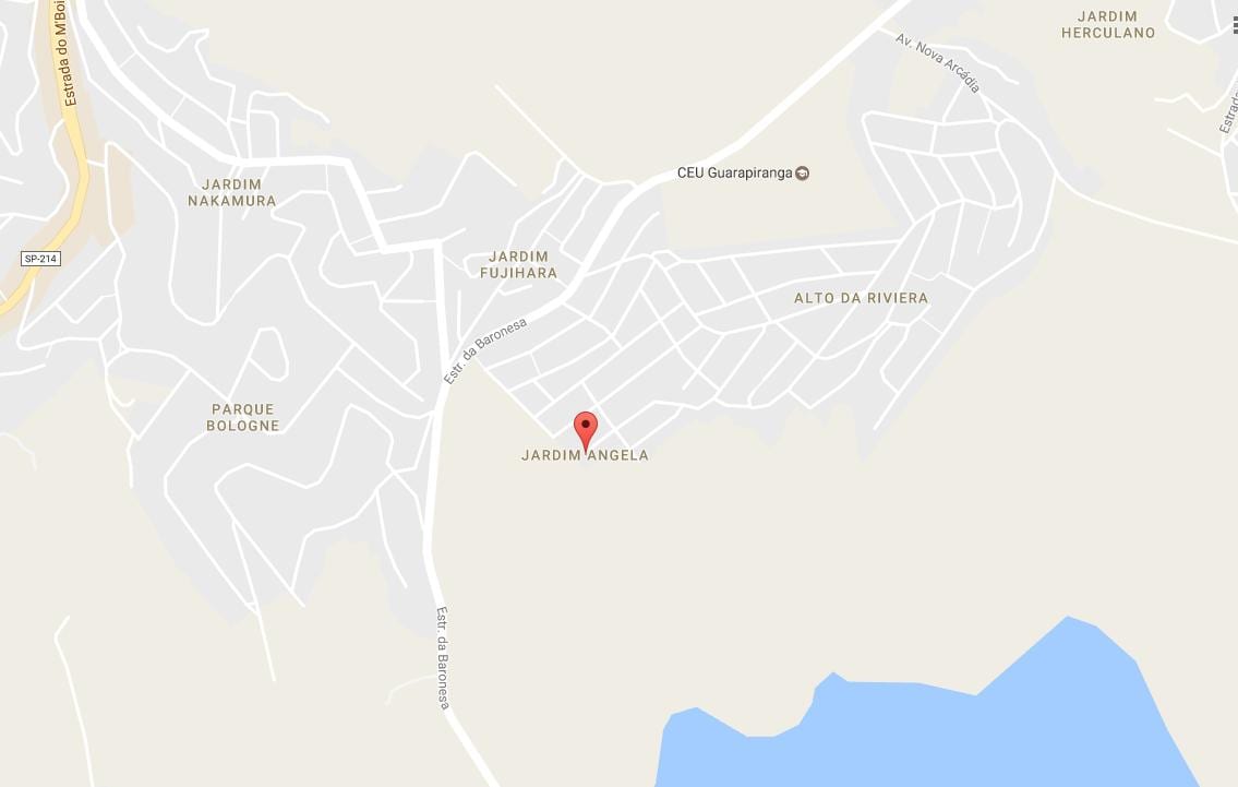 Χάρτης της Jardim Ângela Σάο Πάολο