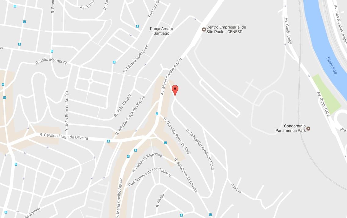 Χάρτης των Jardim São Luís Σάο Πάολο