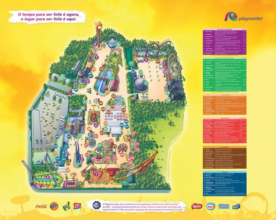 Χάρτης της PlayCenter Σάο Πάολο