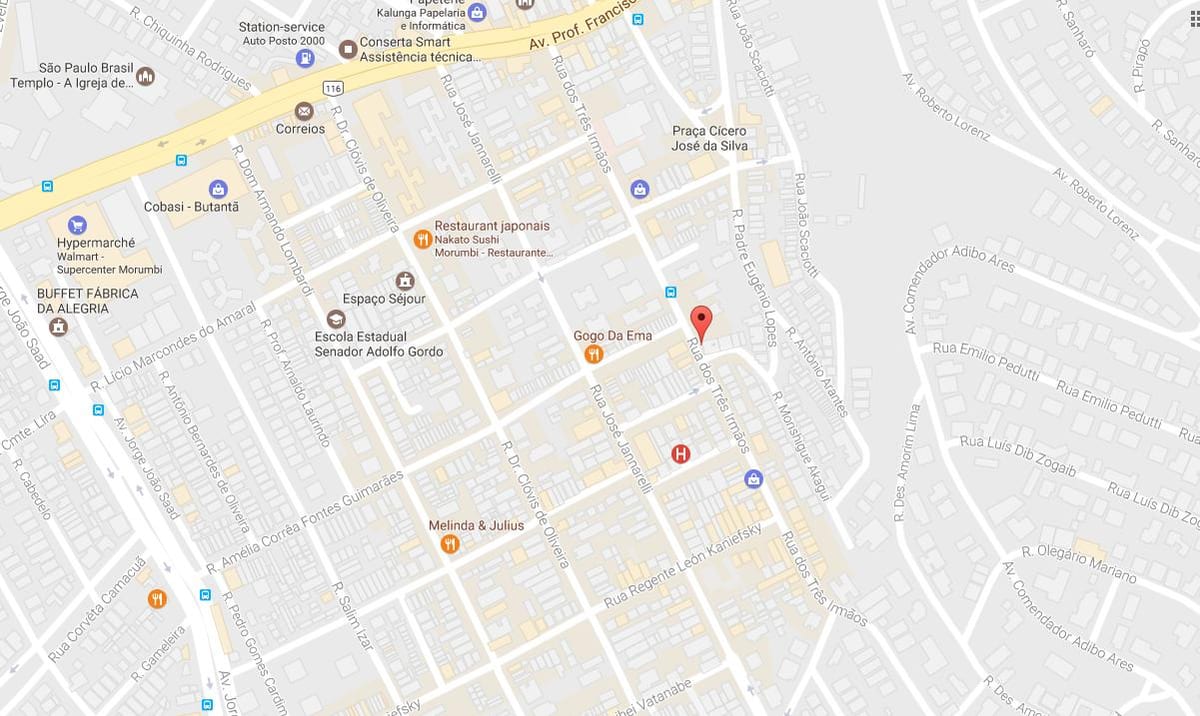 Χάρτης της Socorro Σάο Πάολο