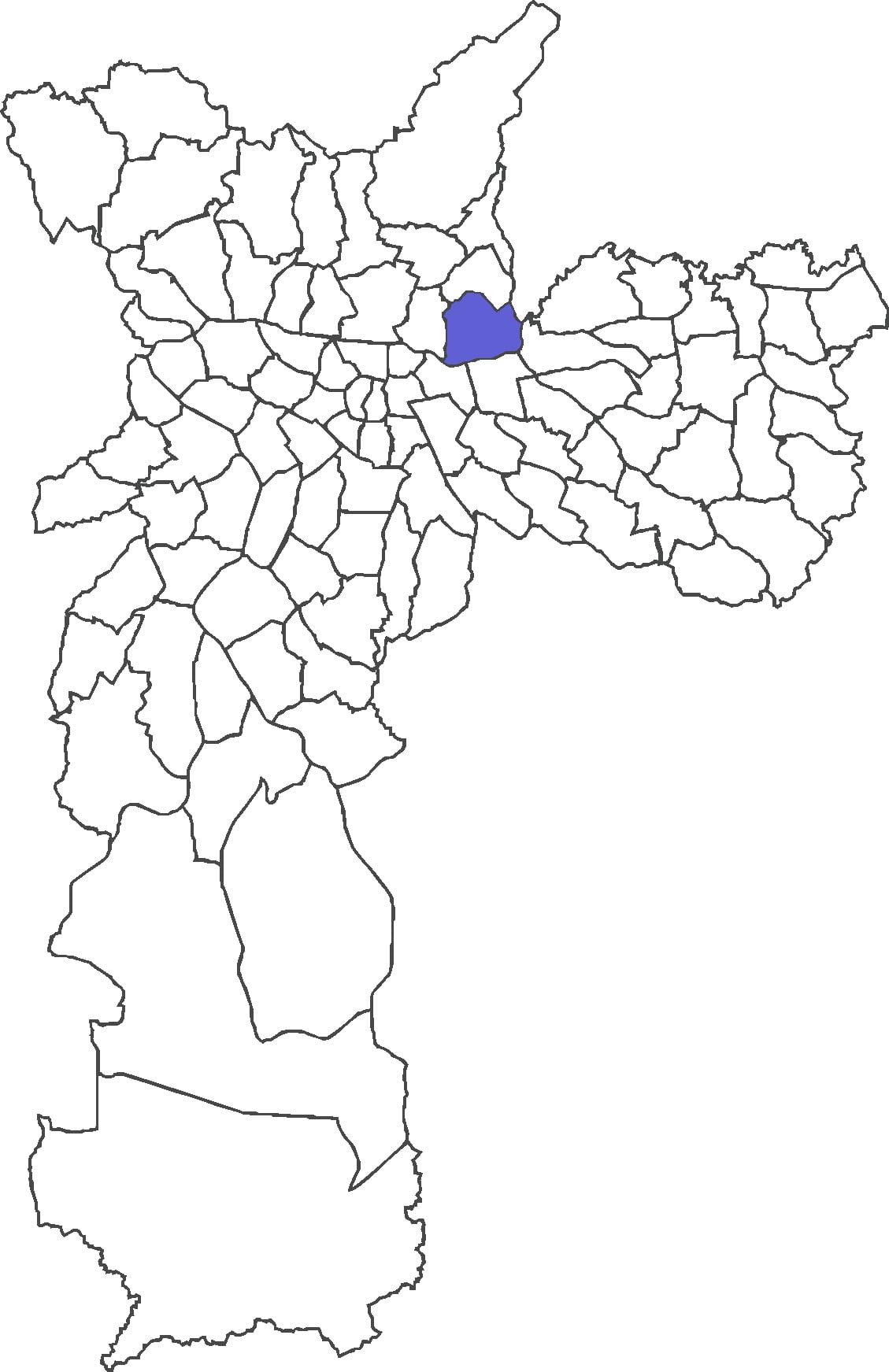 Χάρτης της Vila Maria περιοχή