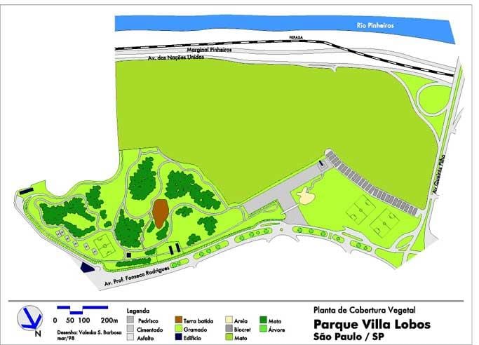Εμφάνιση χάρτη Villa lobos Park
