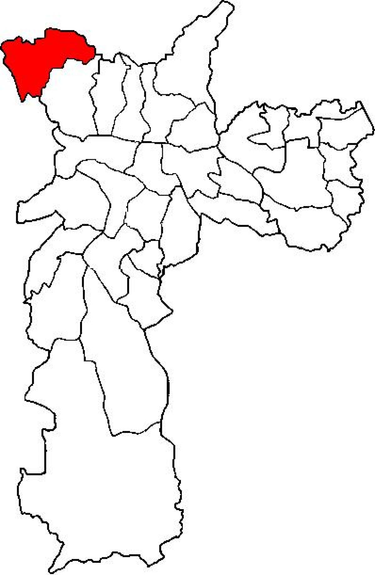 Χάρτης της Περυσ υπο-νομού, Σάο Πάολο