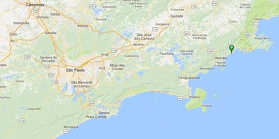 Χάρτης της παραλίας Félix
