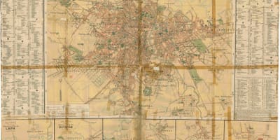 Χάρτης της πρώην Σάο Πάολο - 1913