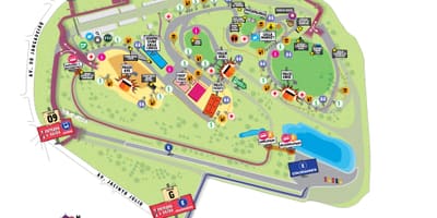 Χάρτης του Σάο Πάολο lollapalooza