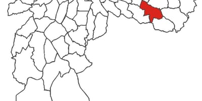 Χάρτης της Σαν Ματευσ περιοχή