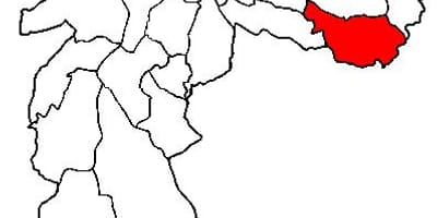 Χάρτης της Σαν Ματευσ υπο-νομού, Σάο Πάολο