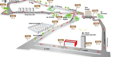 Χάρτης της Ταυρομαχία του Saint-Silvestre