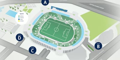 Χάρτης της Allianz Parque - Επίπεδο 4