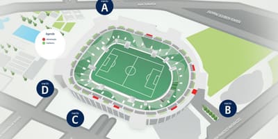 Χάρτης της Allianz Parque - Επίπεδο 5