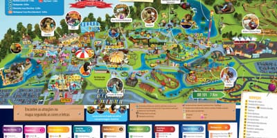 Χάρτης της Beto Carrero World