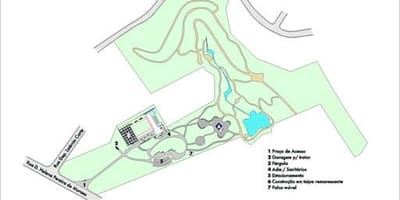 Χάρτης της Burle Marx park