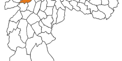 Χάρτης της Butantã περιοχή