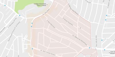 Χάρτης της Capão Redondo Σάο Πάολο