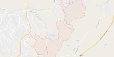 Χάρτης της Cidade Tiradentes Σάο Πάολο