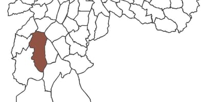 Χάρτης των Jardim São Luís περιοχή