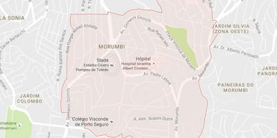 Χάρτης της Morumbi Σάο Πάολο