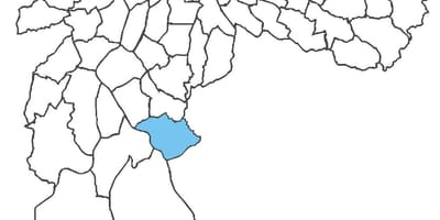 Χάρτης της Pedreira περιοχή