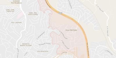 Χάρτης της Pirituba Σάο Πάολο
