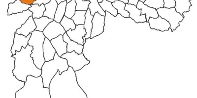 Χάρτης της Rio Pequeno περιοχή