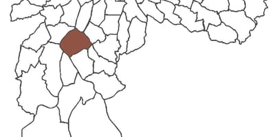 Χάρτης της Santo Amaro περιοχή