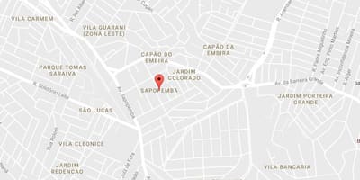 Χάρτης της Sapopemba Σάο Πάολο