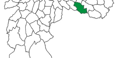 Χάρτης της Sapopemba περιοχή