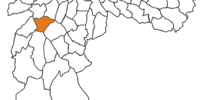 Χάρτης της Vila περιοχή Andrade