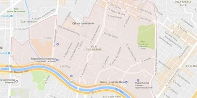 Χάρτης της Vila Guilherme Σάο Πάολο