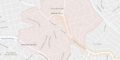 Χάρτης της Vila Matilde Σάο Πάολο