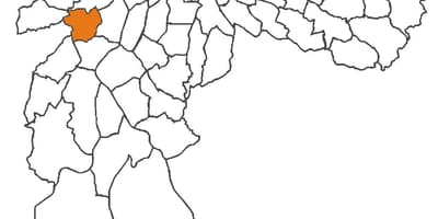 Χάρτης της Vila Sônia περιοχή